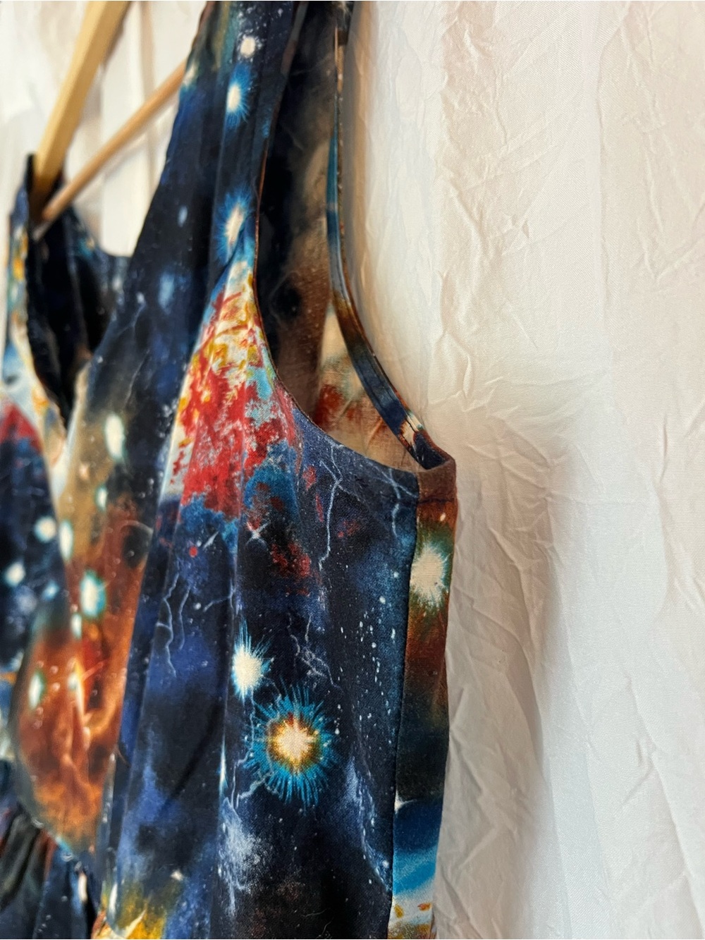 ModCloth Galaxy Universe Sleeveless Skater Dress, with pockets - Picture 5 of 8